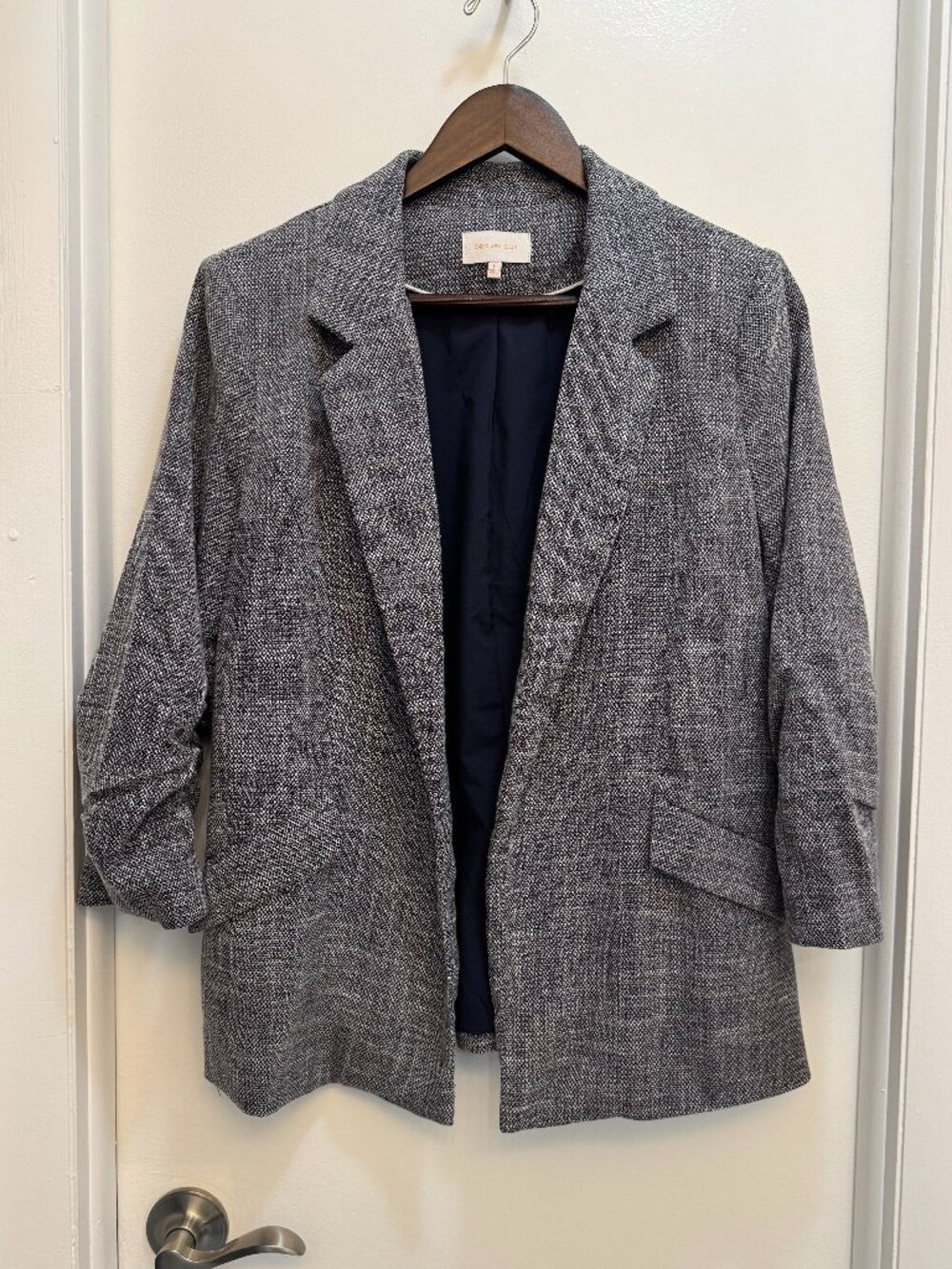 Skies are Blue (Stitch Fix) Fitted Blazer